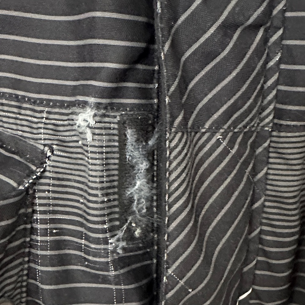 Firefly Men's Striped Black and Gray Ski Jacket - Picture 4 of 10